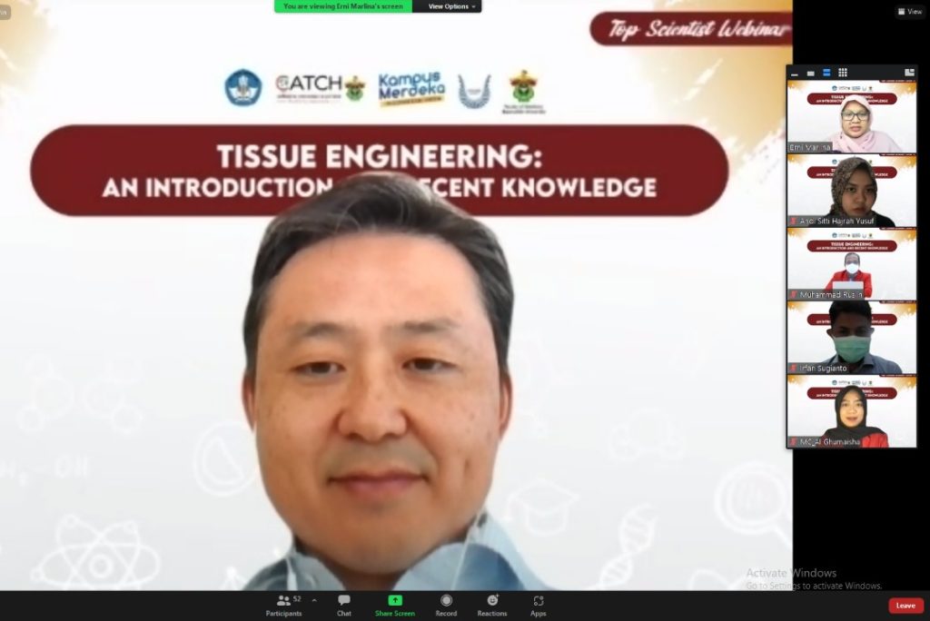 Top Scientist Webinar Series 5 Hadirkan Narasumber Asal Jepang