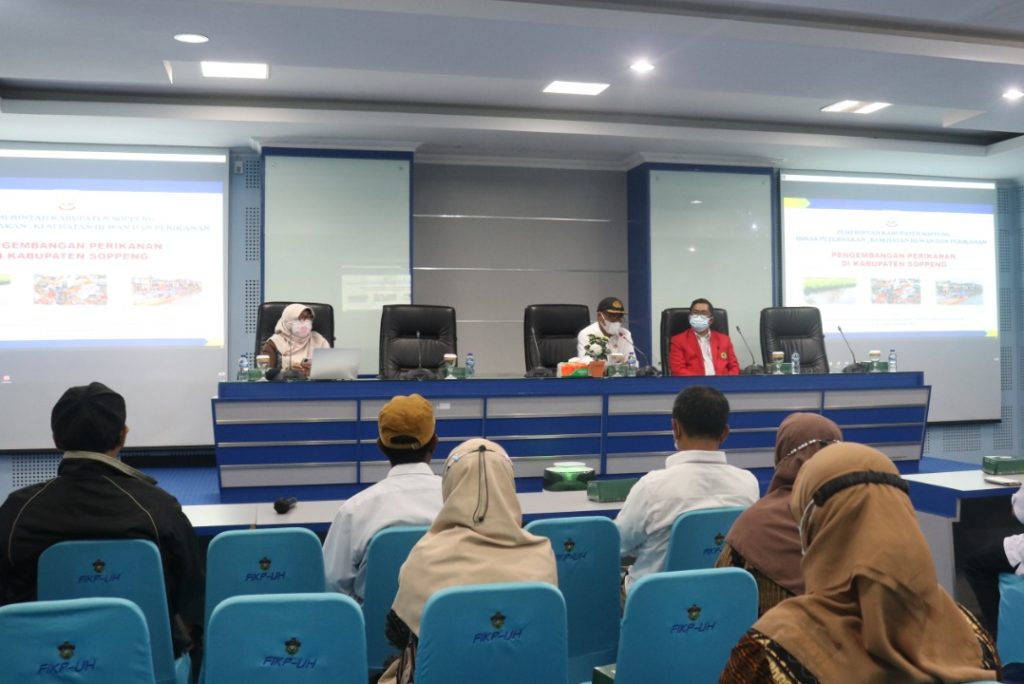 FIKP Unhas dan Pemerintah Kabupaten Soppeng Bahas Peluang Kerja Sama Budidaya Perikanan