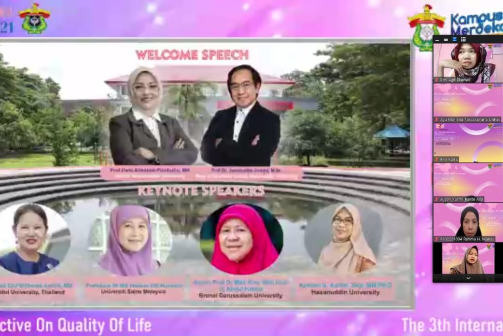 Sekolah Pascasarjana Unhas Gelar Konferensi Internasional WOSQUAL 2021