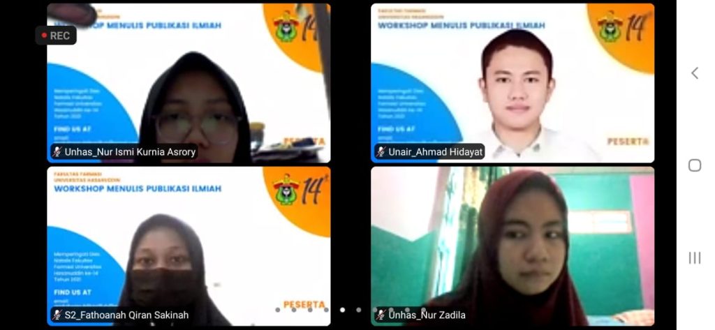 Fakultas Farmasi Unhas Selenggarakan Workshop Penulisan dan Publikasi Jurnal Internasional Bereputasi
