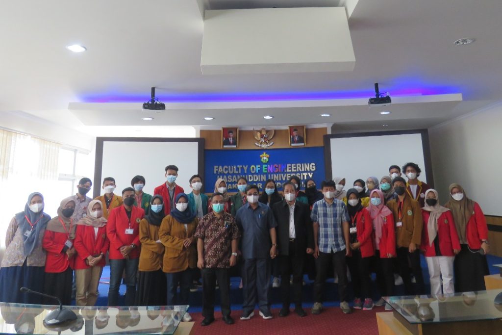 FT Unhas Sambut Mahasiswa Inbound Program Merdeka Belajar Kampus Merdeka