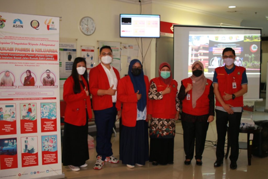Fakultas Keperawatan Unhas Edukasi Pasien dan Keluarga Tentang Keselamatan Pasien
