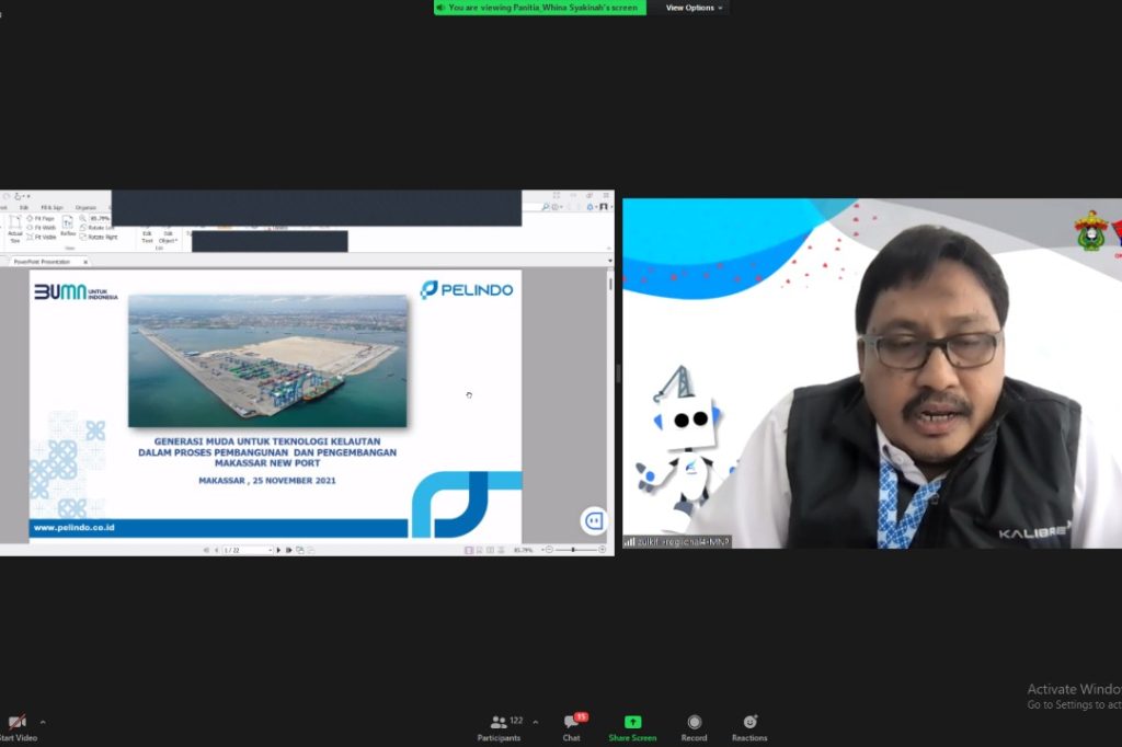 FT Unhas Gelar Webinar Peran Generasi Muda untuk Teknologi Bidang Kelautan