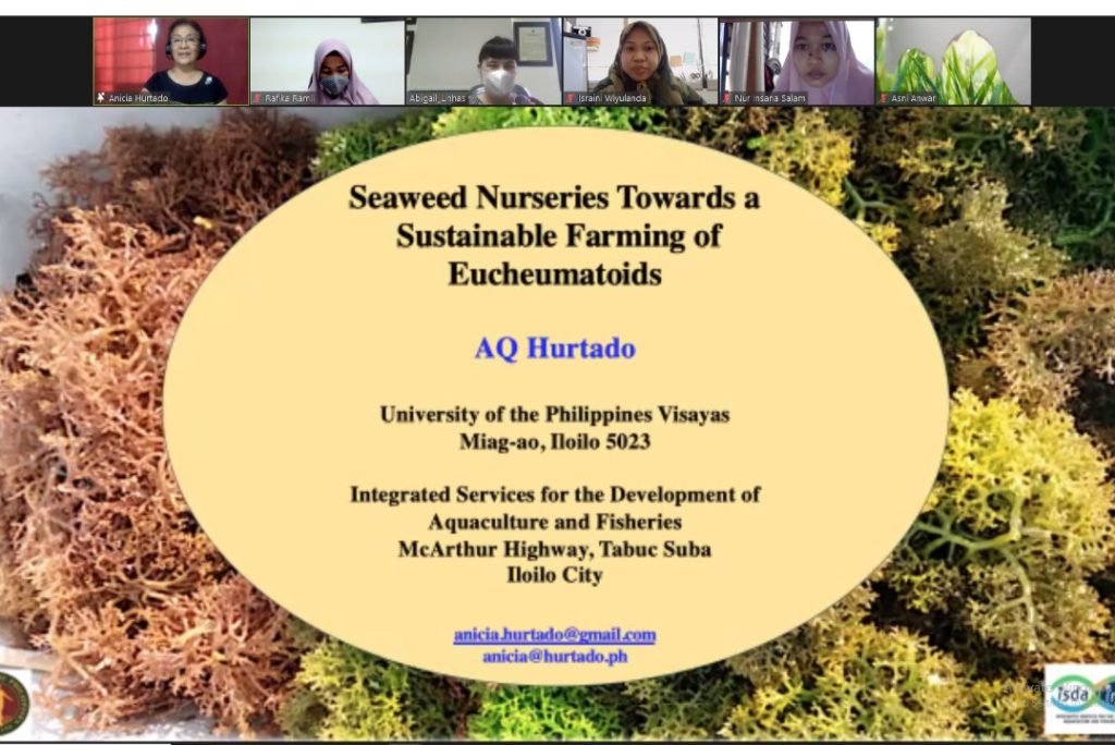 Sekolah Pascasarjana Unhas Gelar Webinar Bahas Budidaya Rumput Laut untuk Pertanian Berkelanjutan