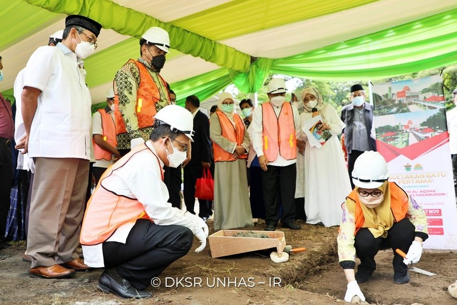 Peletakan Batu Pertama Renovasi Pembangunan Masjid Al-Aqsha, Prof Dwia: Bentuk Ikhtiar Bersama