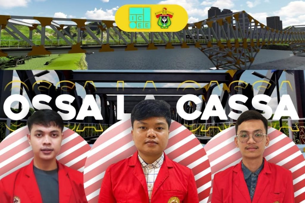 Mahasiswa Teknik Sipil Unhas Raih Juara Dua Kompetisi ICEE 2022