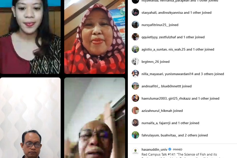 Red Campus Talk #141: Kenal Dekat Prodi Agrobisnis Perikanan, Ilmu Kelautan, dan Teknologi Hasil Perikanan Unhas