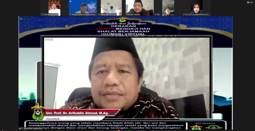 GUMSB Unhas Kembali Hadir, Ajak Sivitas Akademika Bentuk Karakter melalui Optimalisasi Ibadah Shalat