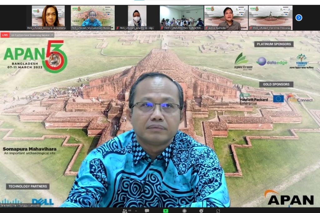 Dekan FKG Unhas Jadi Narasumber Pertemuan Dokter Gigi Asia Pasifik