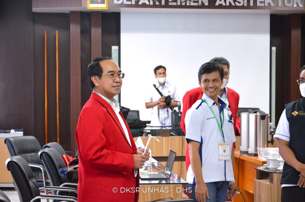 Rektor Unhas Tinjau Pelaksanaan UTBK di Kampus FT Gowa