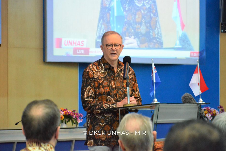 Perdana Menteri Australia Berkunjung ke Universitas Hasanuddin, Rektor: “Tetangga Adalah Keluarga Terdekat”