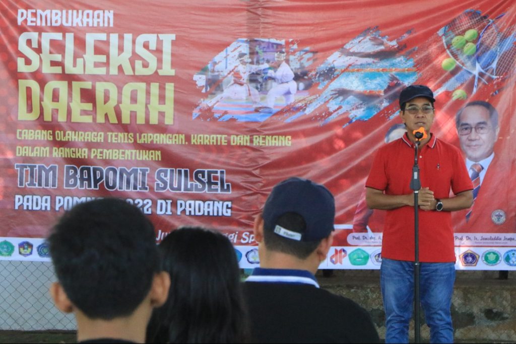 Persiapan Pomnas ke-XVII, Rektor Unhas Resmi Buka Seleksi Daerah untuk Tiga Cabang Olahraga