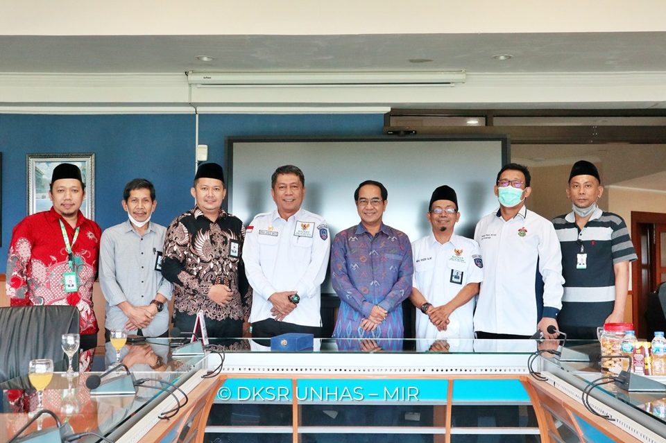Rektor Unhas Terima Kunjungan Baznas Sulsel, Bahas Potensi Kerja Sama