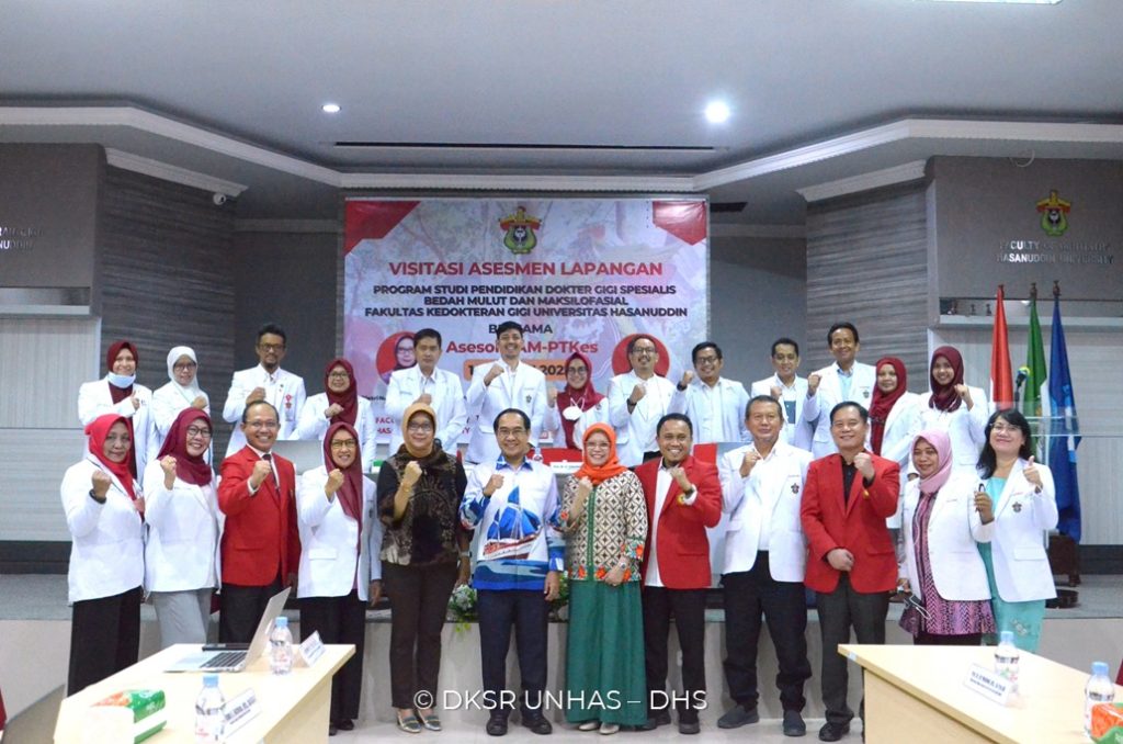LAM-PTKes Visitasi Prodi PDGS Bedah Mulut dan Maksilofasial FKG Unhas