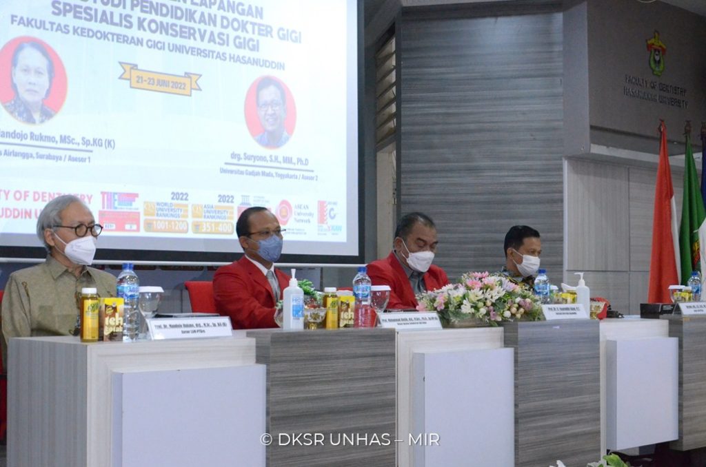 LAM-PTKes Visitasi Program Pendidikan Dokter Spesialis Konservasi Gigi FKG Unhas