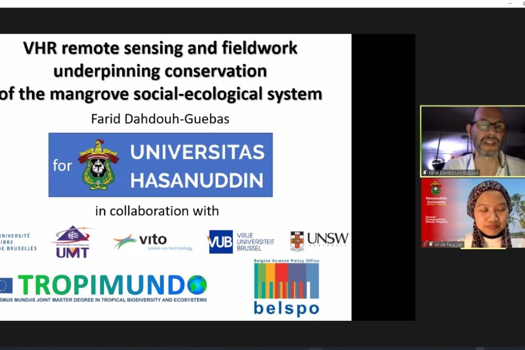 Top Scientist Webinar Series Unhas Bahas Penginderaan Jarak Jauh Bidang Kehutanan