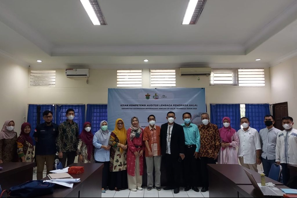 Unhas Kerja Sama Dengan LSP Halal Indonesia Laksanakan Ujian Kompetensi Auditor Halal