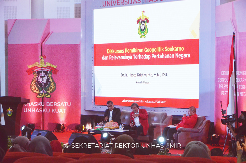 Unhas Gelar Kuliah Umum Bahas Diskursus Pemikiran Geopolitik Soekarno