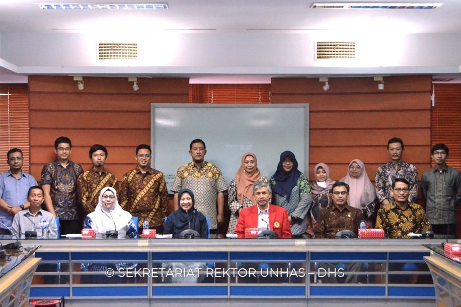 Unhas Terima Kunjungan Universitas Malang Bahas Perengkingan dan Monitoring Kinerja Program WCU