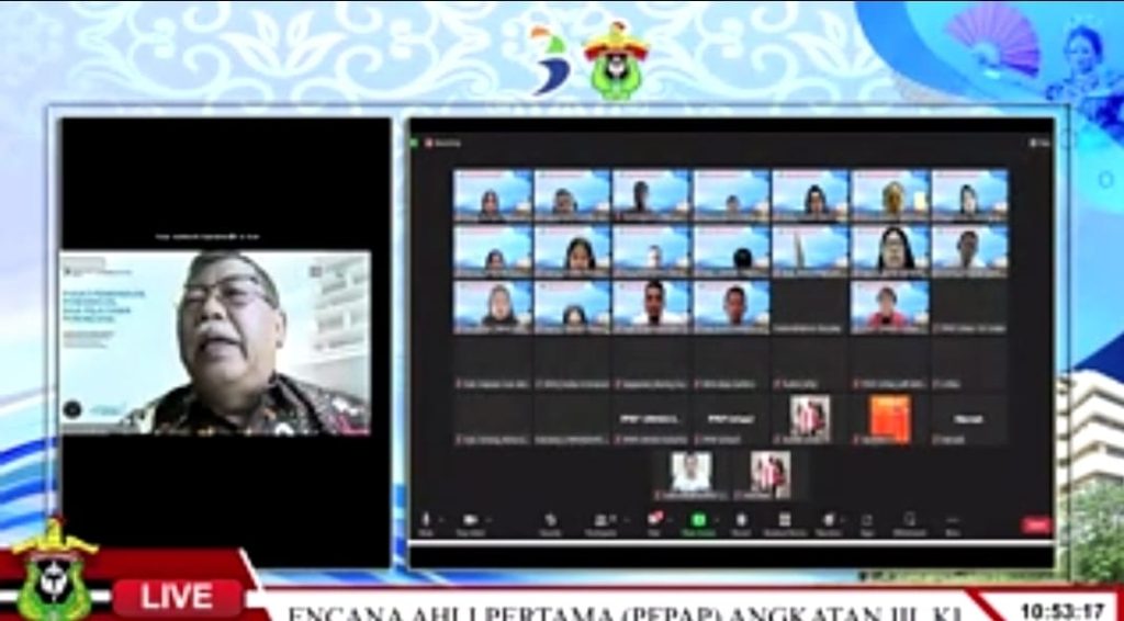 Unhas Gelar Diklat Pelatihan Fungsional Perencana Ahli Pertama Angkatan Tiga