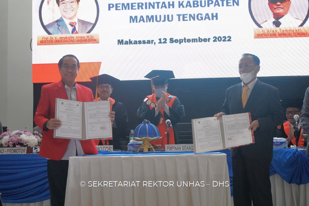 Siap Berkolaborasi, Unhas dan Pemkab Mamuju Tengah Sepakat Kerja Sama Pengembangan Tridarma