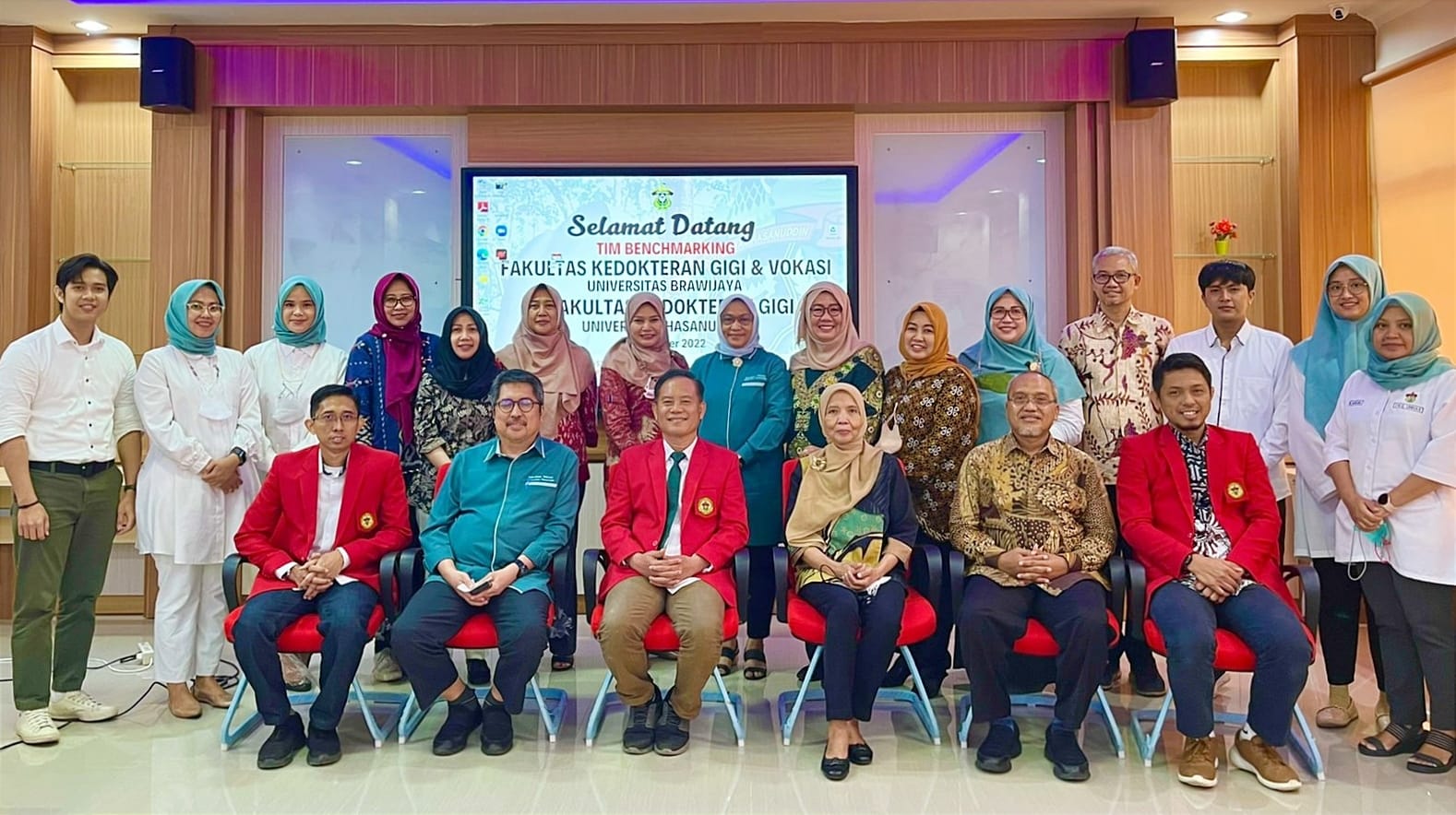 FKG Unhas Terima Kunjungan Studi Banding Fakultas Vokasi Universitas Brawijaya