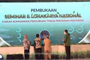 Unhas Tuan Rumah Forum Komunikasi Pertanian, Bahas Pangan Indonesia Menyongsong Pertanian Maju