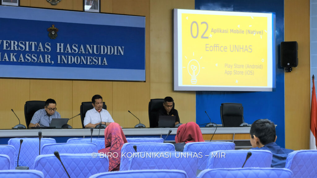 Unhas Gelar Sosialisasi Penggunaan Aplikasi Sistem Persuratan Berbasis Digital pada Sivitas Akademika