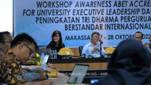 Tingkatkan Mutu Pendidikan Berstandar Internasional, Unhas Selenggarakan Workshop Implementasi Pemeringkatan ABET