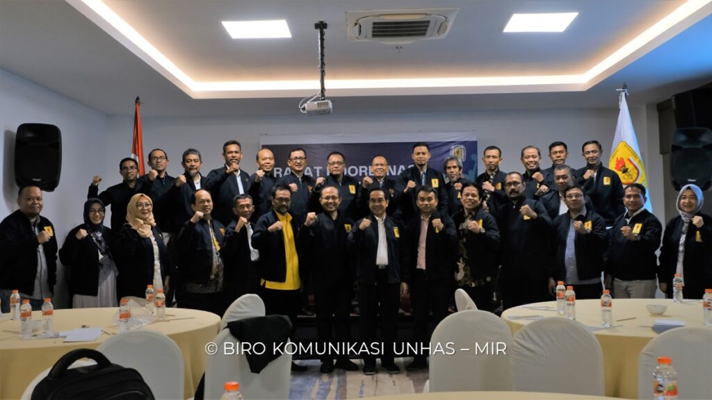 Rektor Unhas Hadiri Rapat Koordinasi Badan Pembina Olahraga Wilayah Sulsel