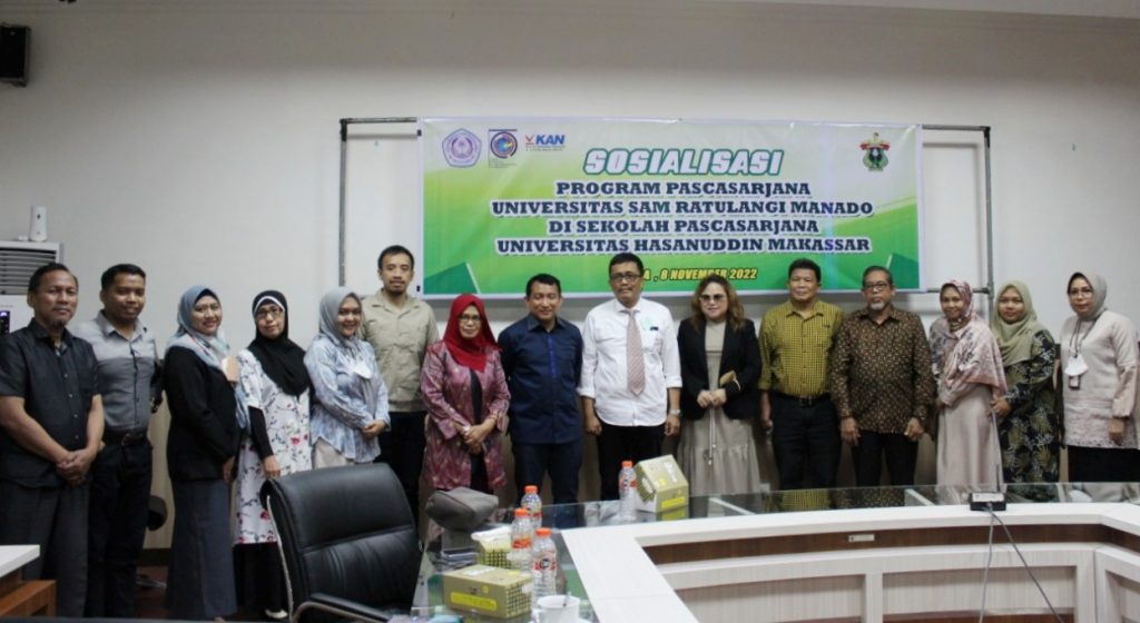 Unhas dan Unsrat Manado Diskusi Peluang Kerjasama Bidang Tridarma