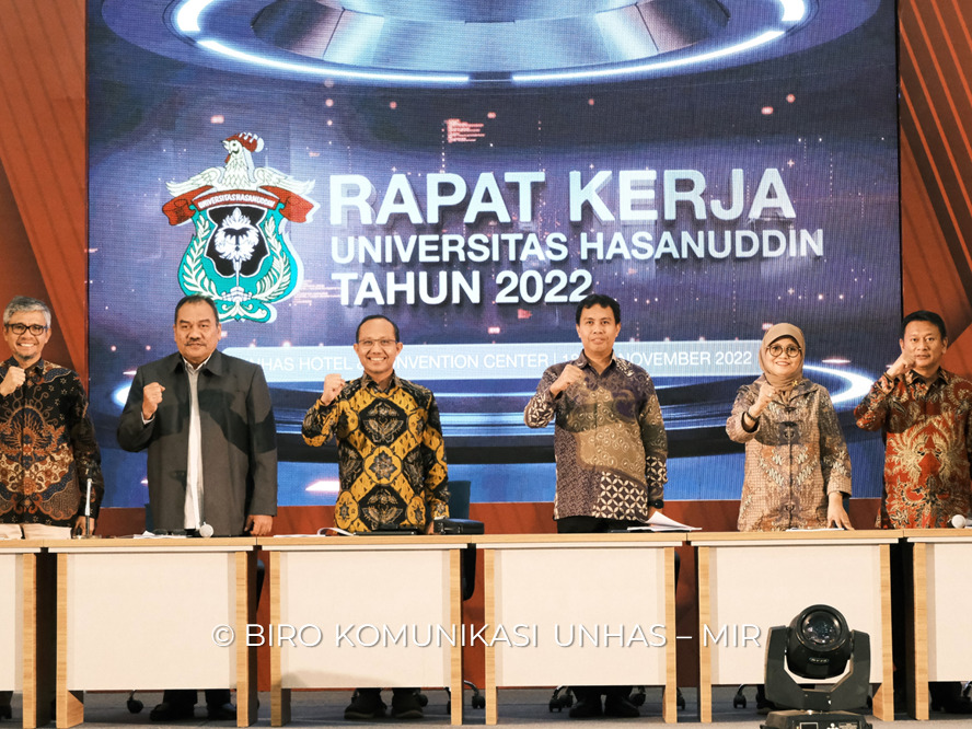 Optimalkan Program Kerja, Universitas Hasanuddin Selenggarakan Rapat Kerja Tahunan 2022