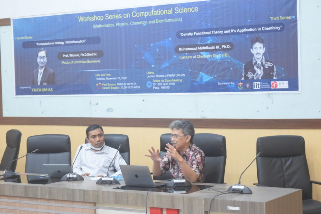 Faculty of Mathematics and Natural Sciences, Hasanuddin University, Holds Workshop Series on Computational Science