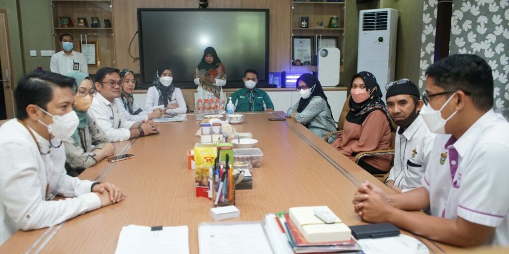 Fakultas Kedokteran Unhas Terima Kunjungan Tim Kampus Sehat Tahun 2022