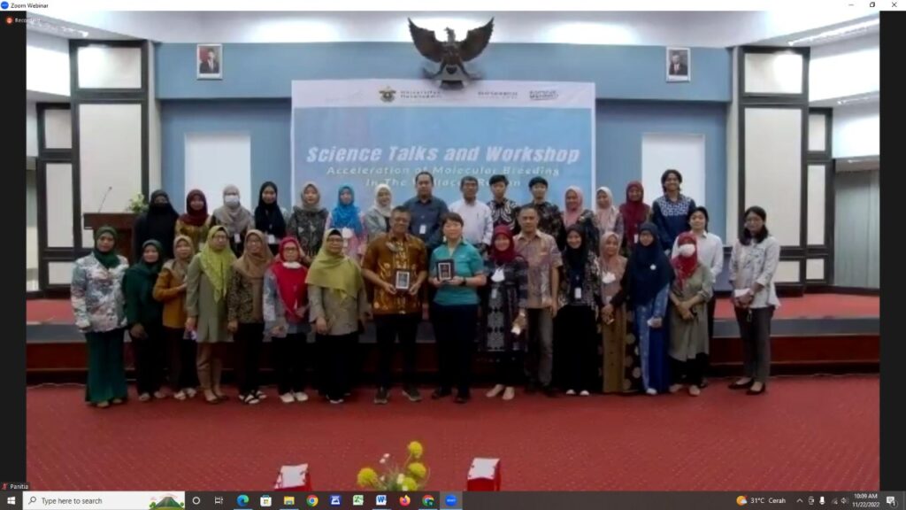 Universitas Hasanuddin Gelar Webinar Internasional Bahas Percepatan Pemuliaan Molekuler di Kawasan Wallacea