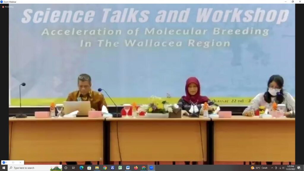 Universitas Hasanuddin Gelar Webinar Internasional Bahas Percepatan Pemuliaan Molekuler di Kawasan Wallacea