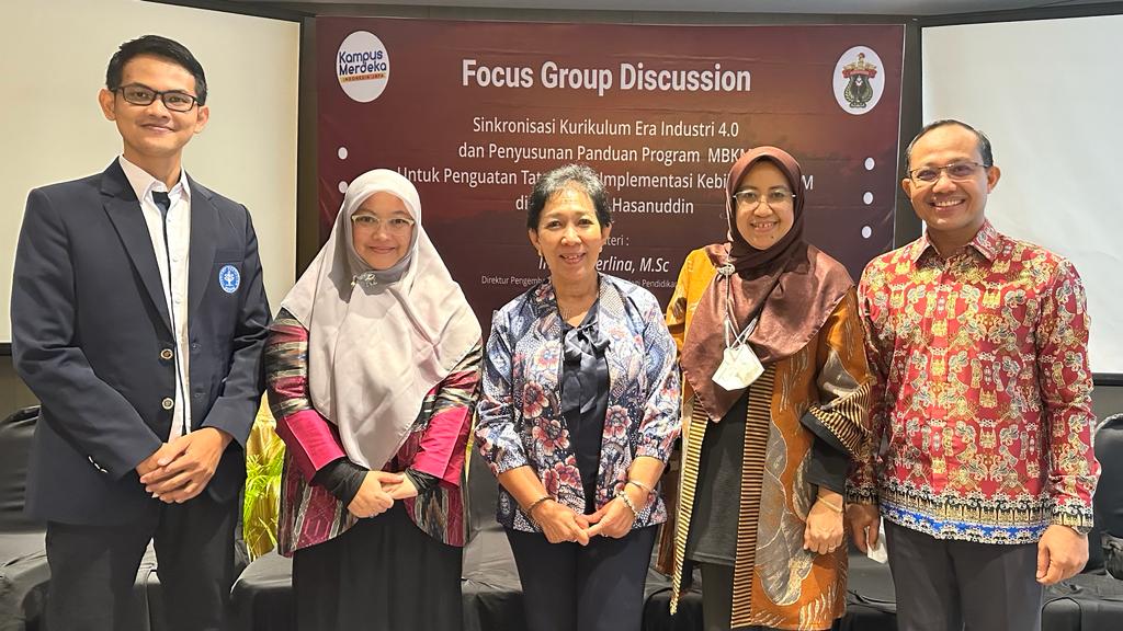 Perkuat Tata Kelola Implementasi MBKM, Unhas Selenggarakan FGD Sinkronisasi Kurikulum