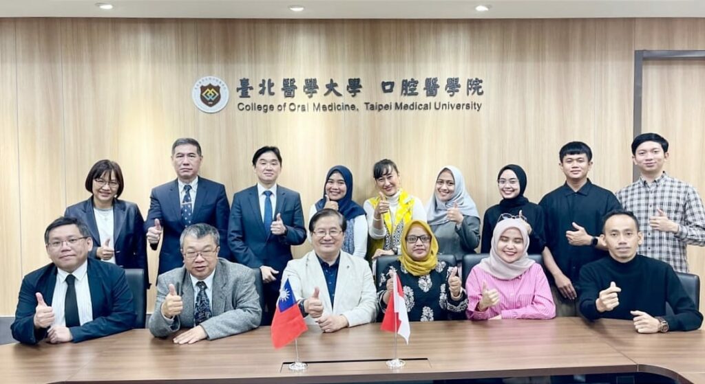 Faculty of Dentistry, Hasanuddin University Conducts Working Visit at College of Oral Medicine TMU Taiwan