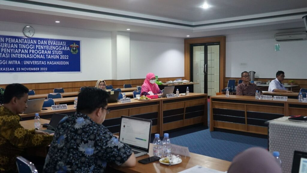 Belmawa Laksanakan Pemantauan dan Evaluasi Penyiapan Program Studi Terakreditasi Internasional Universitas Hasanuddin