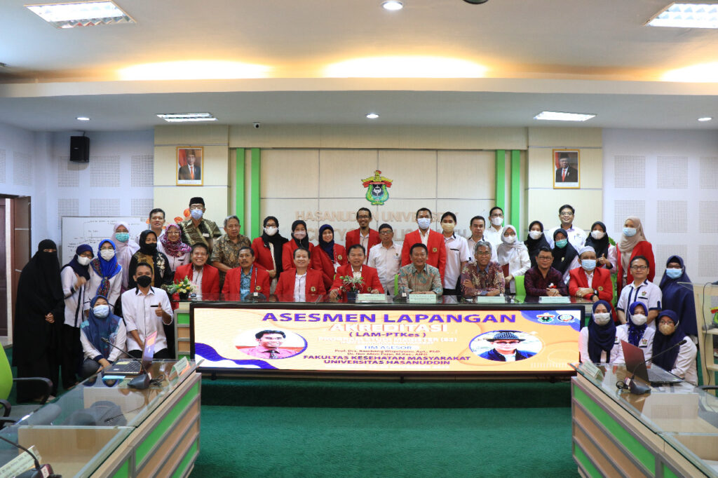 Fakultas Kesehatan Masyarakat Unhas Jalani Proses Asesmen Lapangan Akreditasi Prodi Magister Kesehatan Masyarakat oleh LAM-PTKes