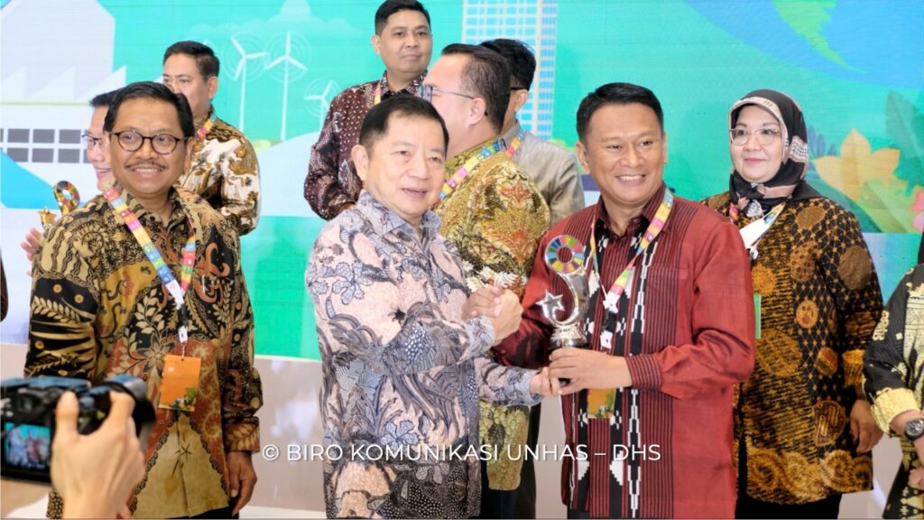 Unhas Terbaik 2 Indonesia’s SDGs Action Awards 2022 Kategori Perguruan Tinggi