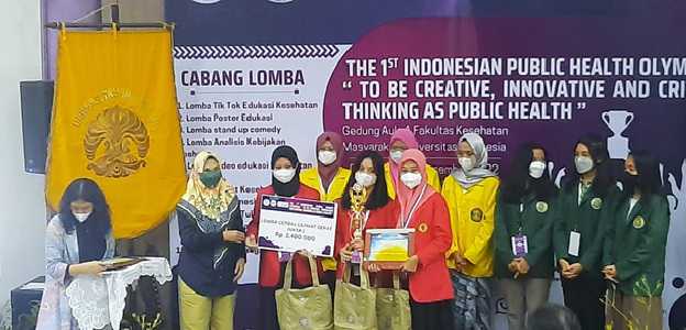 <em>FKM Unhas Raih Prestasi di Final The 1st Indonesian Public Health Olympiad</em>
