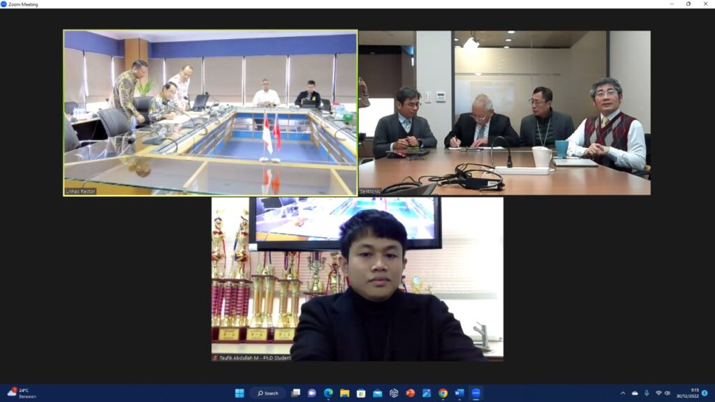 Unhas dan Perusahaan Industri Taiwan Sepakat Kerja Sama dalam Pengembangan Tridarma