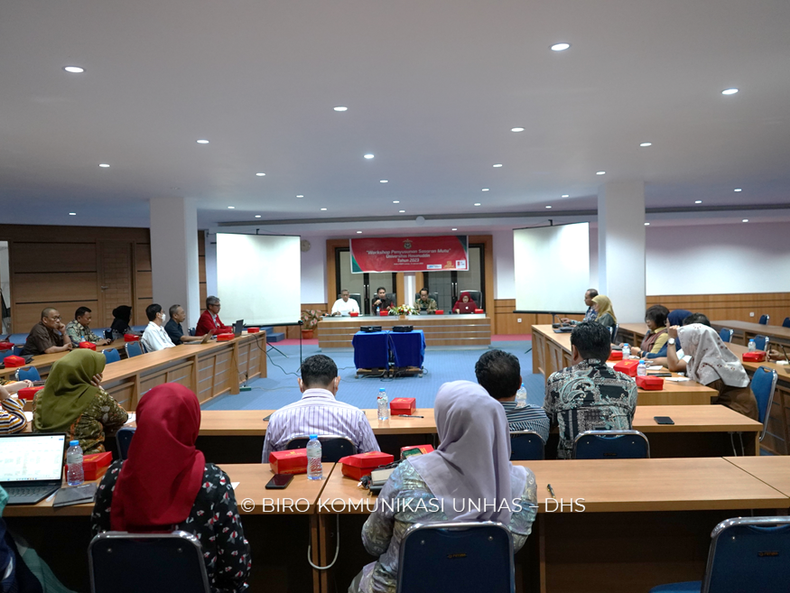 Unhas Gelar Workshop Penyusunan Sasaran Mutu Tahun 2023