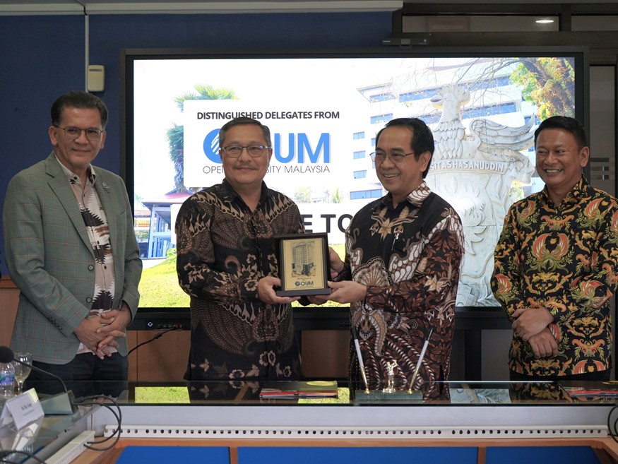 Unhas dan Open University Malaysia Sepakat Kerjasama dalam Bidang Tridarma Perguruan Tinggi