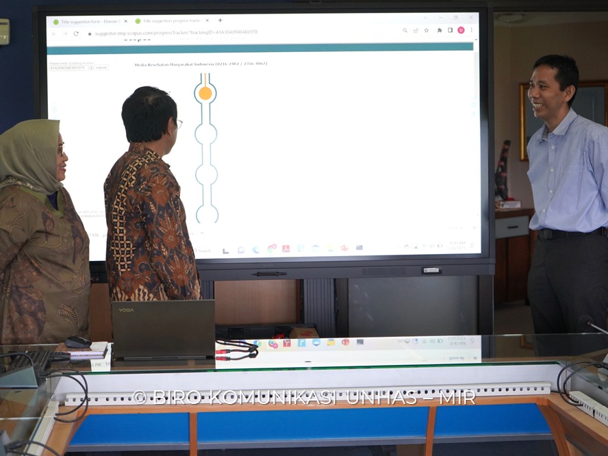 Fakultas Kesehatan Masyarakat Unhas Submit Jurnal MKMI Menuju Indeksasi Scopus