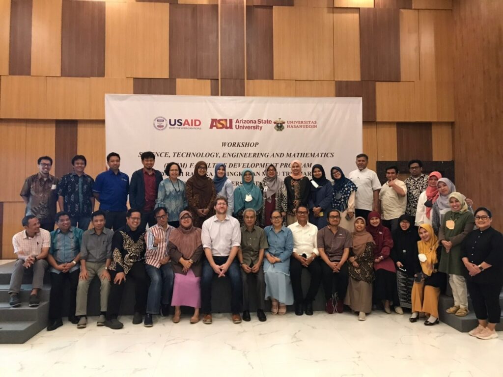 Dorong Kualitas Mutu Pembelajaran, Unhas Laksanakan Workshop STEM Faculties Development Program