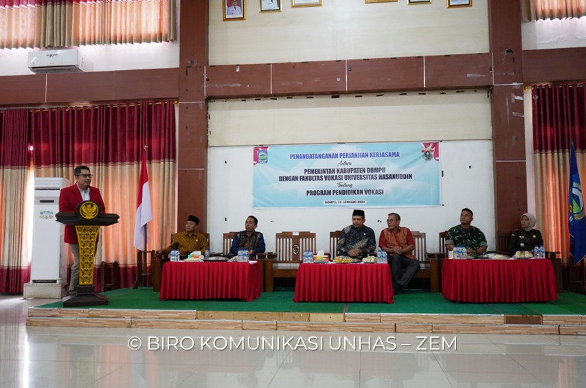 Fakultas Vokasi Unhas dan Kabupaten Dompu, NTB Sepakat Kerjasama dalam Bidang Pendidikan