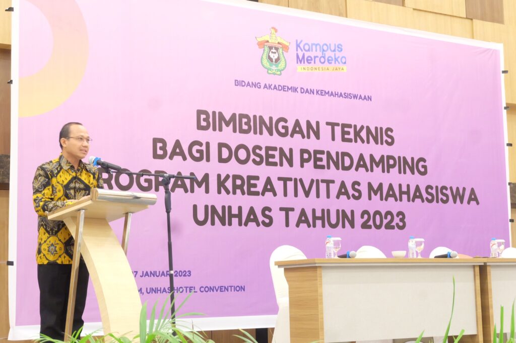 Bersiap Juara, Unhas Adakan Bimtek Dosen Pendamping PKM