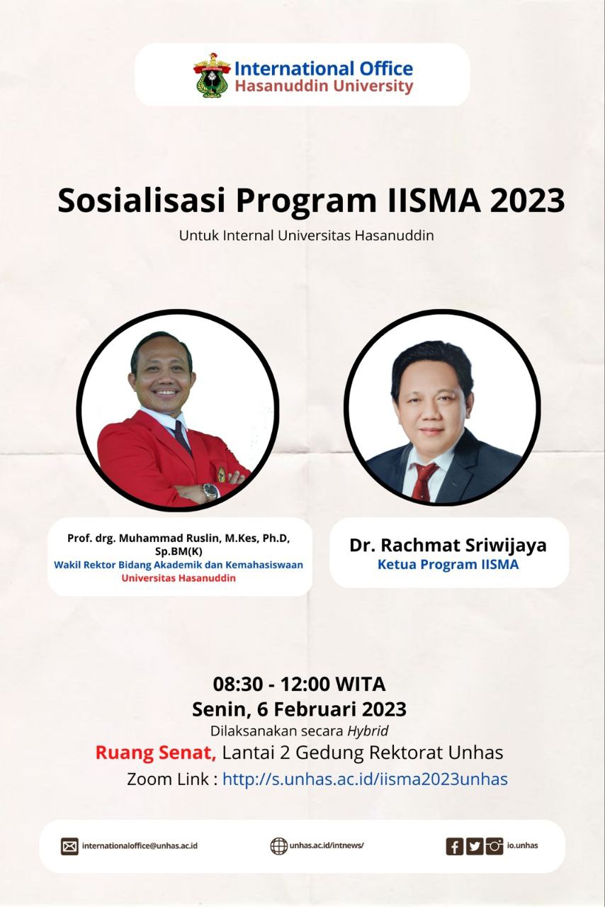 Sosialisasi Program IISMA 2023